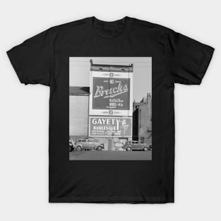 Painted Billboards, 1938. Vintage Photo T-Shirt